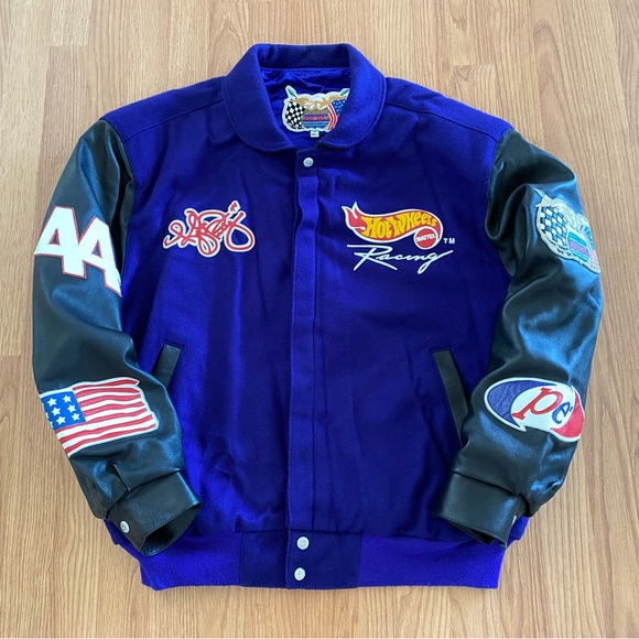 HOTWHEELS JEFF HAMILTON NASCAR JACKET XL - Picture 1 of 8